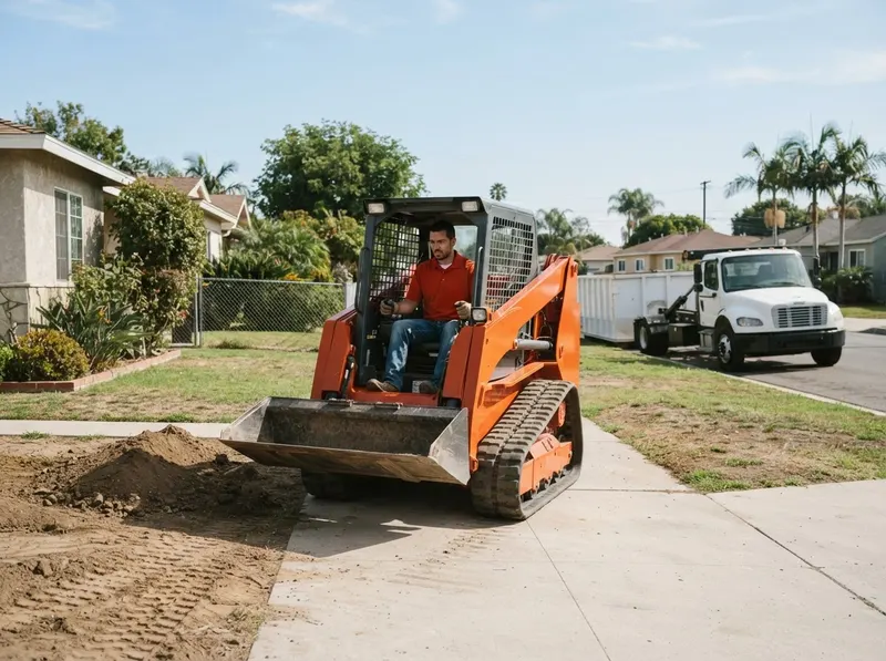 Skid Steer & Track Loader Rental in los Angeles, CA